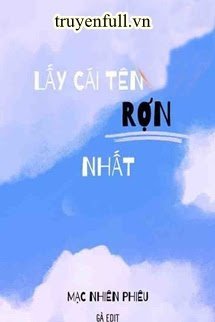 Lấy Cái Tên Rợn Nhất